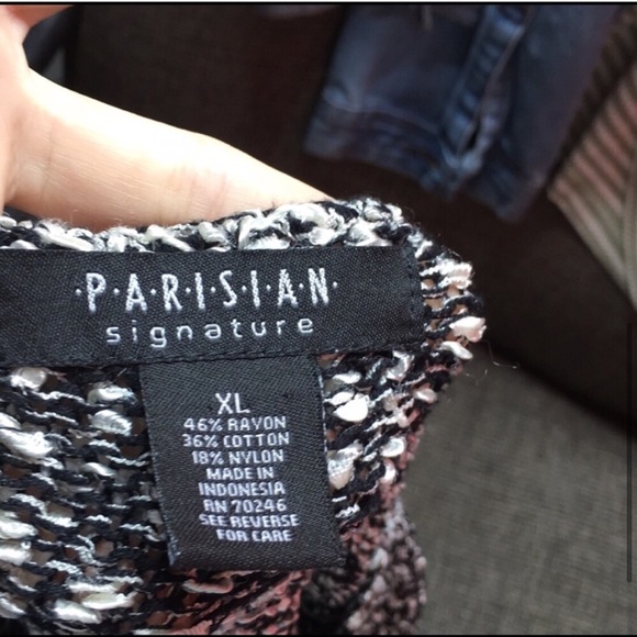 Black Marble Sweater B2 - Picture 4 of 5